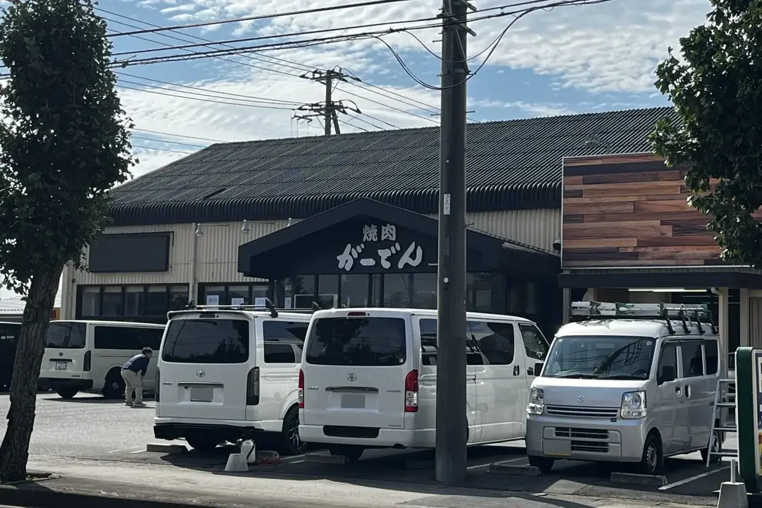 坂東市岩井：焼肉むつみの外観