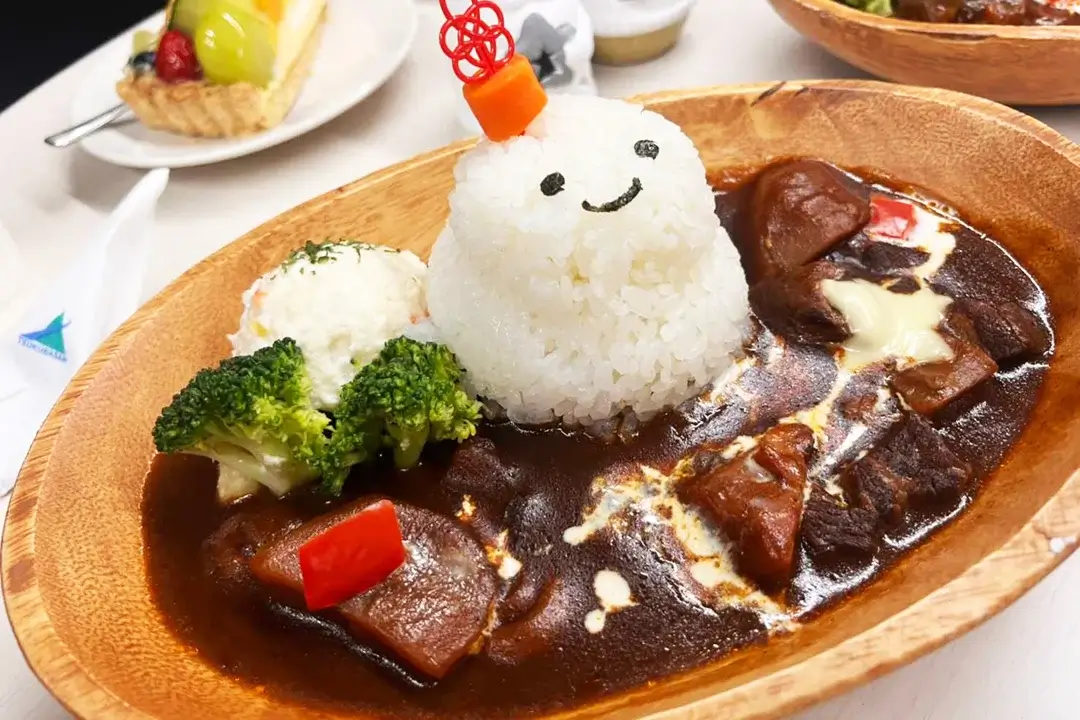 つくば市：筑波山ロープウェイ：カフェ シエロ ブルーのビーフシチュー