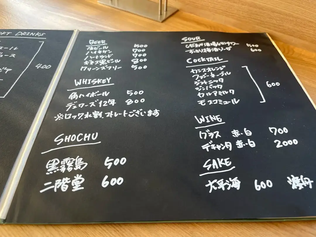 小美玉市：カフェSTANGOG(スタンドッグ)のメニュー