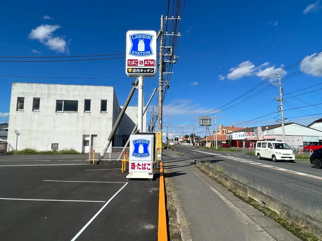 茨城町：ローソン茨城町長岡店の外観
