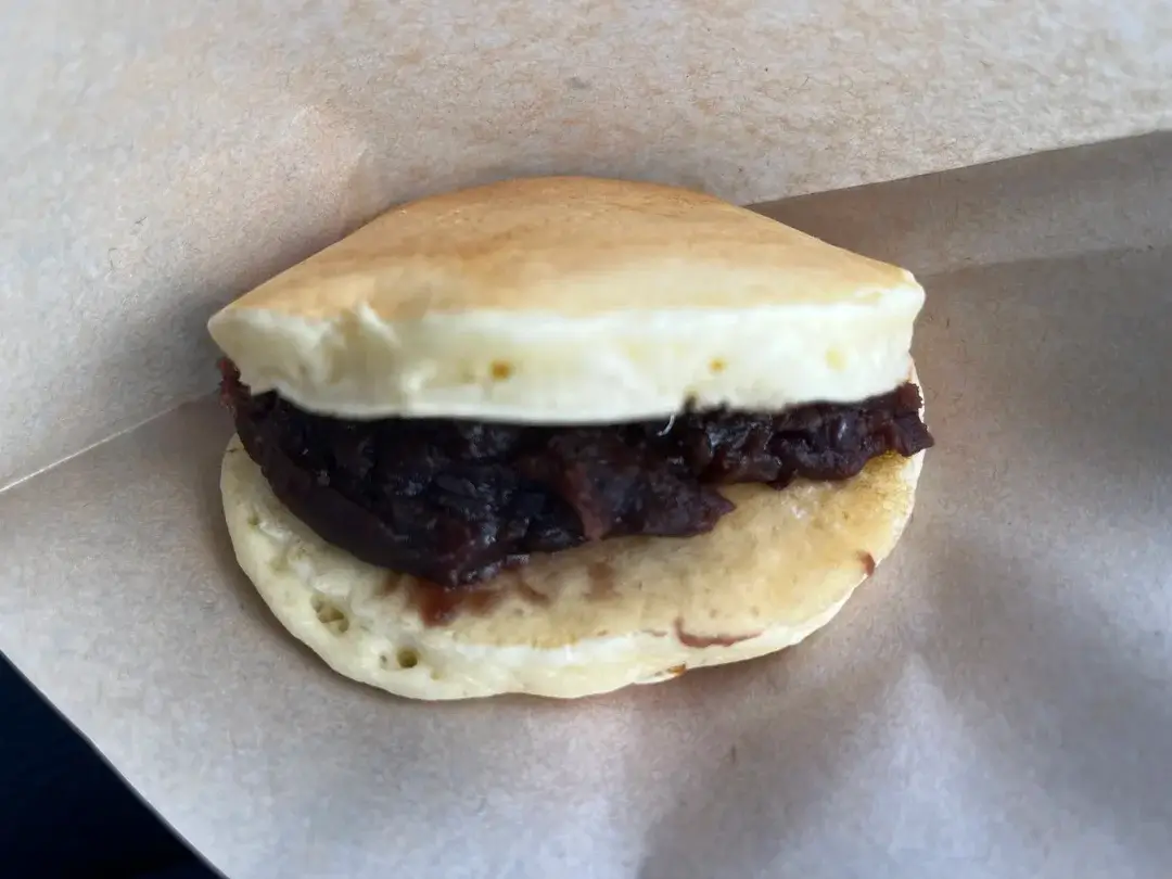 キッチンカー：オリオリの冬季限定あんバターサンド