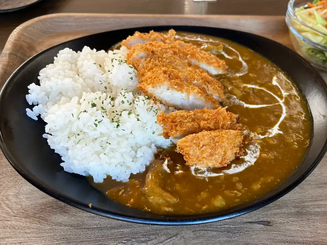 土浦市大岩田：レストハウス水郷の「常陸牛すじカツカレー」